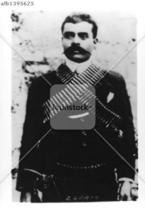 Zapata Salazar, Emiliano (1883-1919). Dirigente revolucionario mejicano.