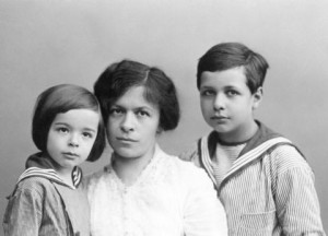 Albert Einstein's first wife and sons