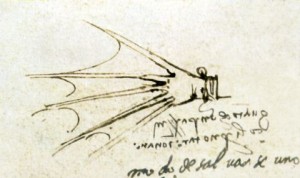 Da Vinci's webbed glove