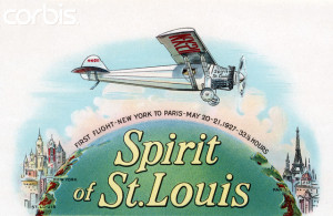 Spirit of St. Louis Illustration