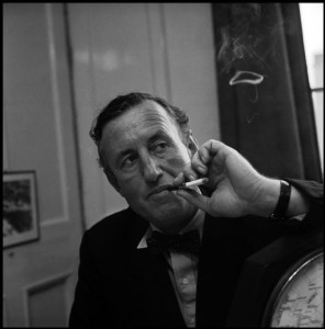 ENGLAND. 1957. Ian FLEMING, author of the James Bond novels.