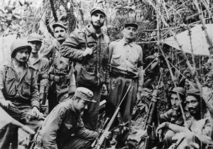 Fidel Castro and Others in Jungle