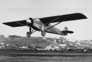 Spirit of St. Louis in Flight