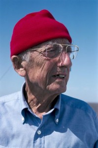 Jacques-Yves Cousteau (1910-1997), French diver