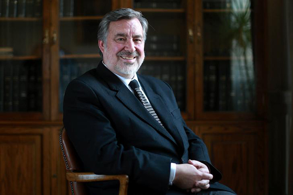 Chile's presidential candidate Alejandro Guillier poses for a picture during a interview with Reuters in Santiago, Chile August 8, 2017. Photo by Pablo Sanhueza