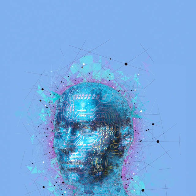 Artificial intelligence, conceptual illustration.