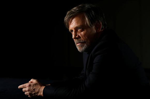  Cast member Mark Hamill poses for a portrait while promoting the movie "Star Wars: The Last Jedi" in Los Angeles, California, U.S., December 3, 2017. Photo by Mario Anzuoni 