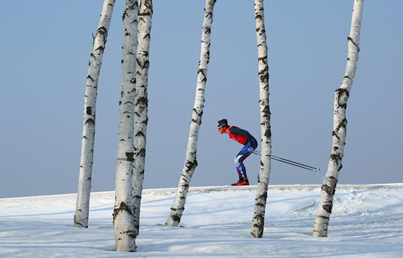  Cross-Country Skiing - Pyeongchang 2018 Winter Olympics - Men's 50km Mass Start Classic Training - Alpensia Cross-Country Skiing Centre - Pyeongchang, South Korea - February 23, 2018 Photo by Carlos Barria 